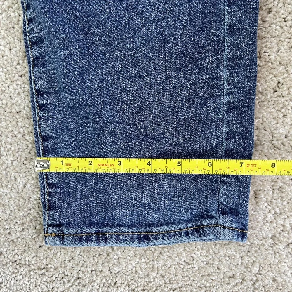 Lucky Brand 410 Athletic Slim Jeans Mens 36x32 Medium Wash Blue Denim Tapered